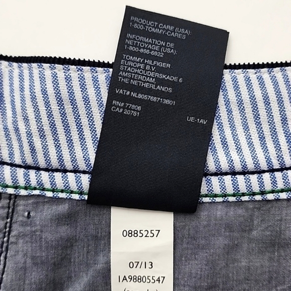 Tommy Hilfiger Women's Corduroy Mini Skirt Dark Navy Blue Size 12 - Picture 10 of 14